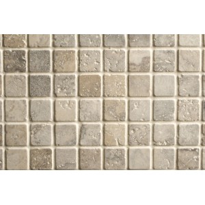 travertine chipped edge brushed